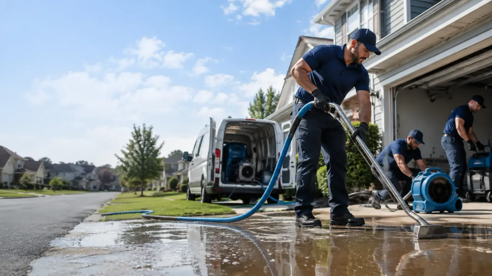Flood Damage Restoration in Continental, OH